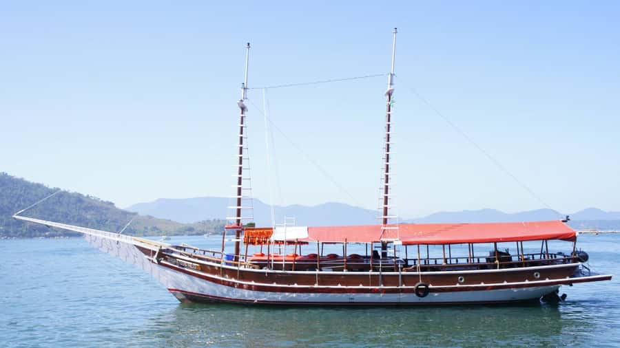 Angra dos Reis: Boat Tour in Ilha Grande and Lagoa Azul - Stop 2: Praia de Araçá and Its Rocky, Forest-Backed Calm