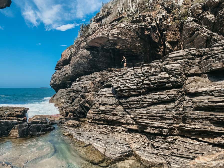 Armação dos Búzios: Walk Through the Natural Pools in Búzios - Starting at the Costa do Sol edge: Pedra do Guardião