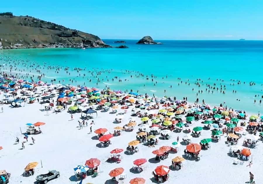 Arraial do Cabo, Brazil's version of the Caribbean. - Praia do Forno: an early beach break that sets the tone
