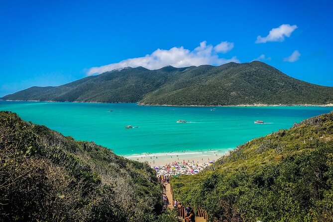 Arraial do Cabo Day Trip from Rio de Janeiro: Boat Tour & Beach - Ilha do Farol: your first chance to get in the clearest water