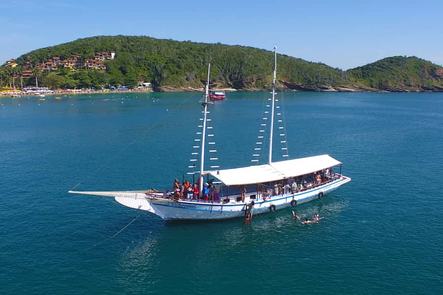 Búzios 2.5-Hour Schooner Boat Experience - Meeting at Orla Bardot, right by Brigitte Bardot