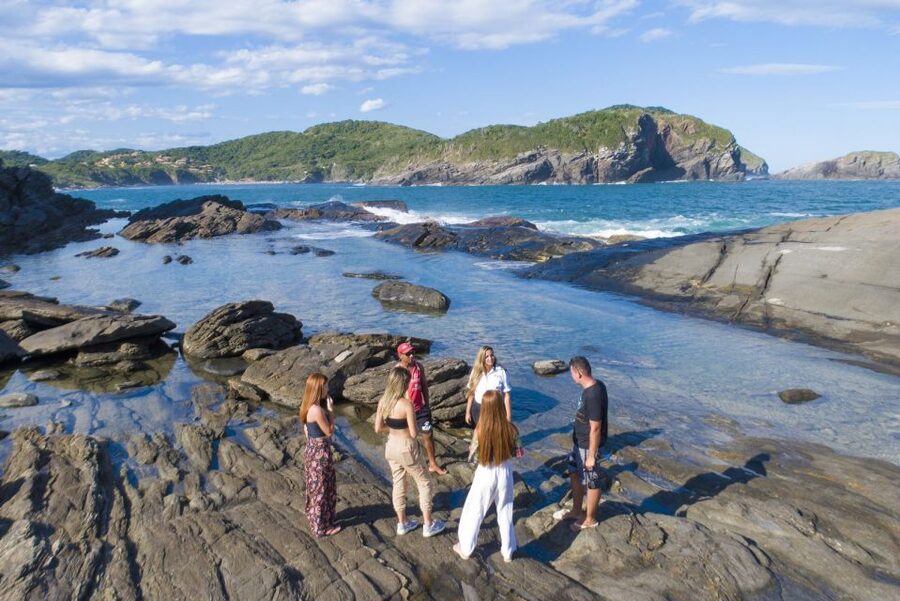 Buzios: City Tour by Trolley with 12 Beaches and Pickup - Hotel pickup and drop-off: less hassle, more beach time