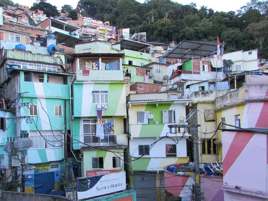 Favela Santa Marta: Walking Tour with local guide - Getting to the top: cable car funicular or taxi backup