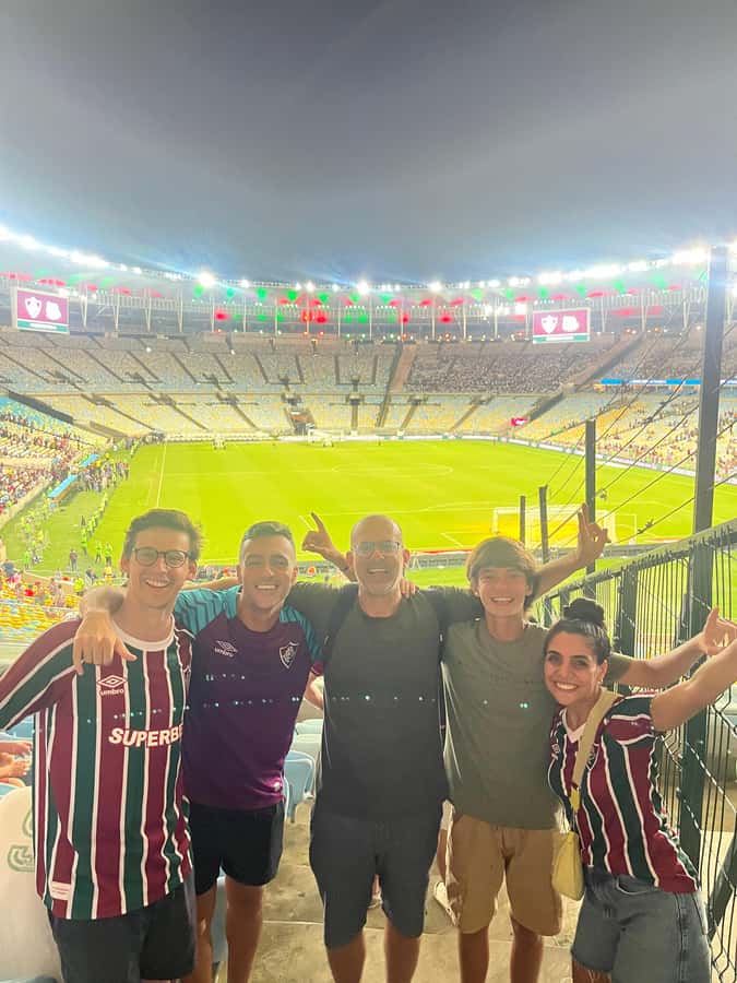 Fluminense Football Match at Maracanã with Local Hosts - Tickets, biometric registration, and the Fluminense jersey rule