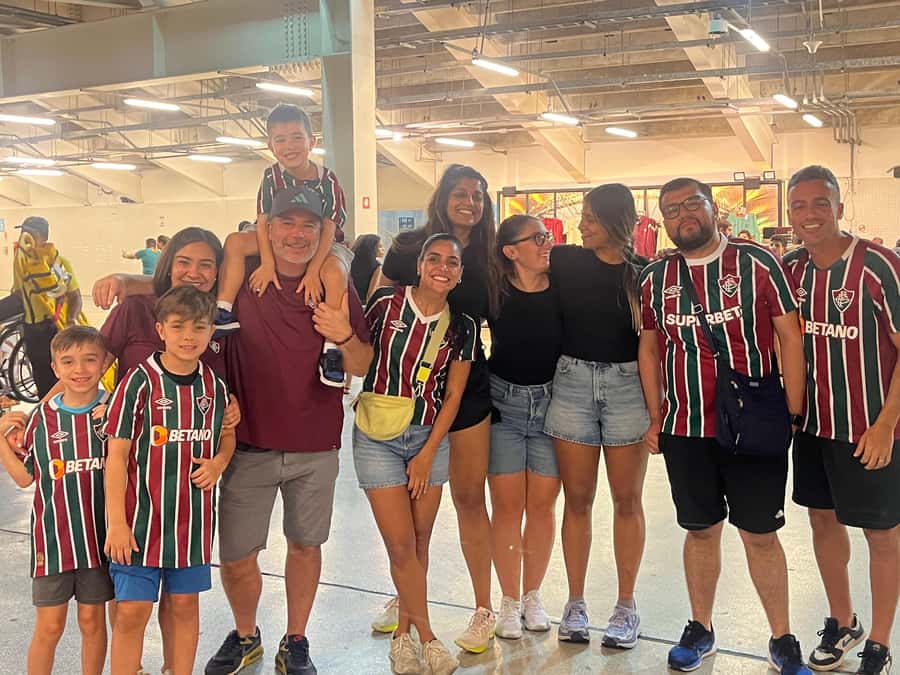 Fluminense Football Match at Maracanã with Local Hosts - Getting in and out safely when the whole area is full