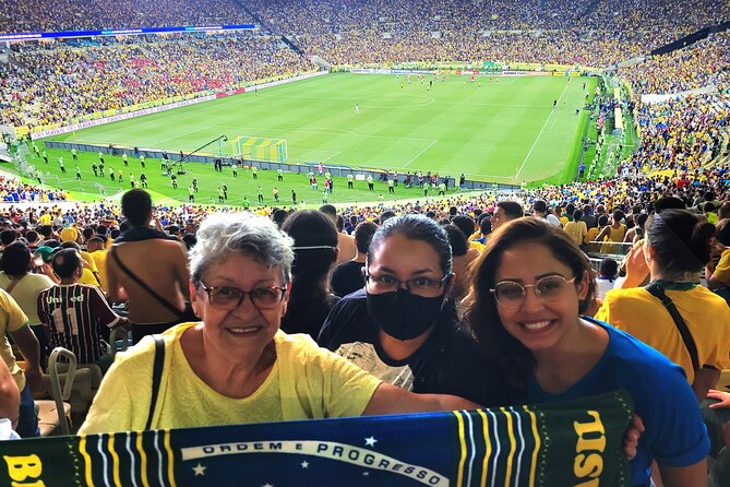 Football Match in Rio de Janeiro - Guided with Transportation - Maracanã or Nilton Santos: two stadium vibes, one big football mood