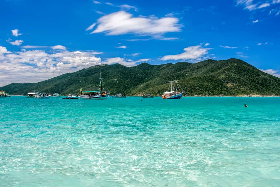 From Rio: Arraial do Cabo - The Brazilian Caribbean Daytrip - Boat party music: fun for some, annoying for others