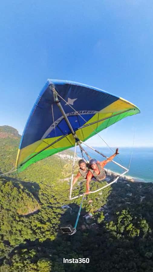 Hang gliding flight in Rio de Janeiro - Meet Luciano Popó and get first-timer guidance that feels human