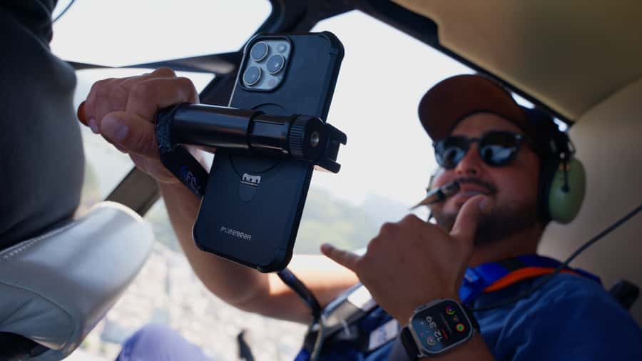 Helicopter flight no doors in Rio de Janeiro - Route Highlights: Barra da Tijuca, Leblon, Lagoon Views, and Ipanema