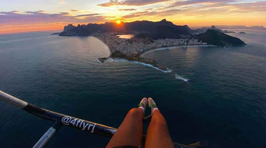 Helicopter flight no doors in Rio de Janeiro - From Jacarepaguá to the Main Sights: How the Trip Flows