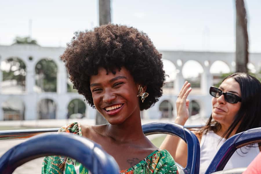 Hop-ON Hop-OFF Sightseeing Bus in Rio de Janeiro - Rio Samba Bus - Music, audio guide, and Wi-Fi: how the experience feels in motion
