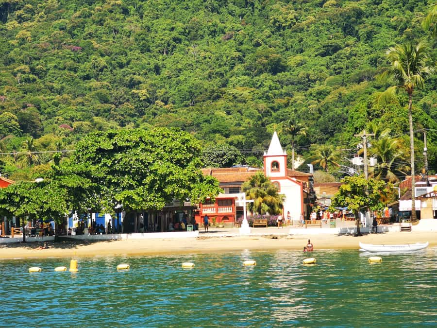 Ilha Grande: Private Hiking with Forest, Beaches & Waterfall - Praia Preta, Lazareto ruins, and aqueduct arches from Brazil’s imperial era