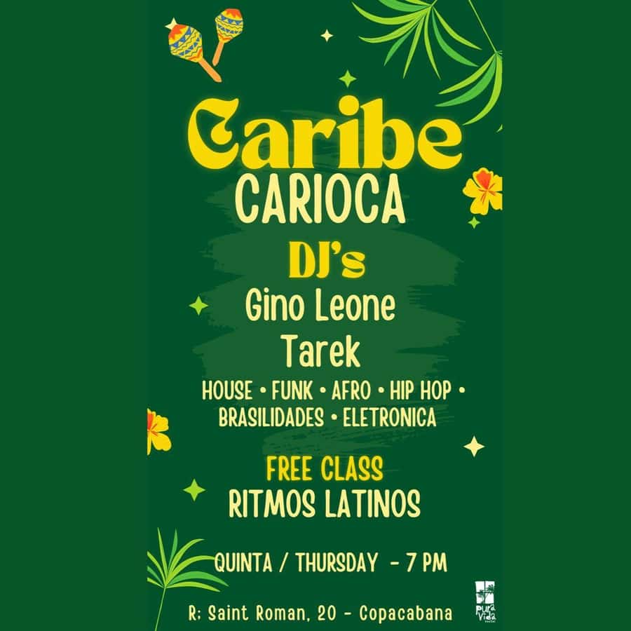 Latin Music Dance Class + DJs + 2 Free Drinks - Why this Rio dance night starts at a hostel bar