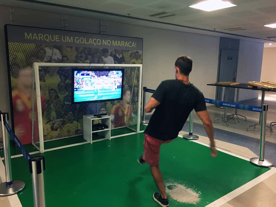 Maracana Stadium - Behind the Scenes Tour - Locker room zone and warm-up room access, the pre-match reality check