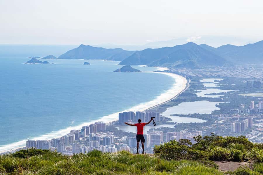 Pedra Bonita Trail: The easiest trail with a beautiful view of Rio - The lookout: where you can spot Barra da Tijuca, São Conrado, and more