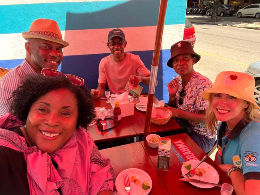 Rio Culture and History through the Art of Traditional Foods - The Lapa Arches tram ride and Ruinas Park panoramas