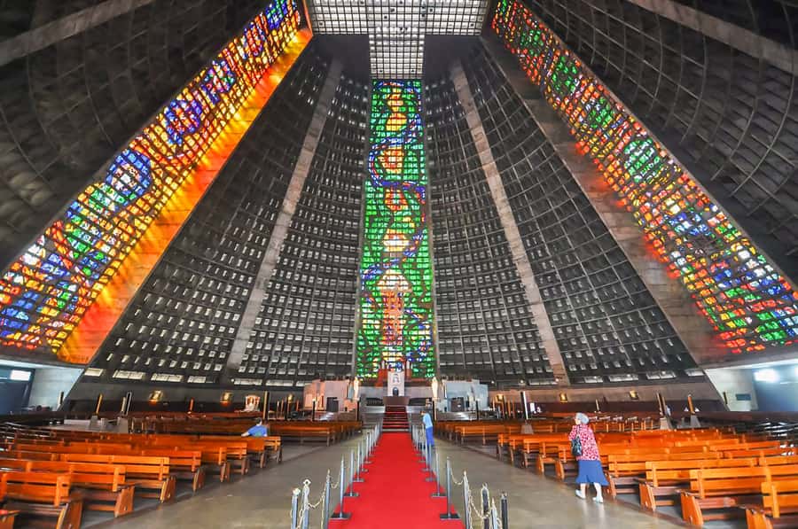 Rio de Janeiro: 6-Stop Highlights of Rio with Lunch - Metropolitan Cathedral Stained Glass, Then Lunch to Reset