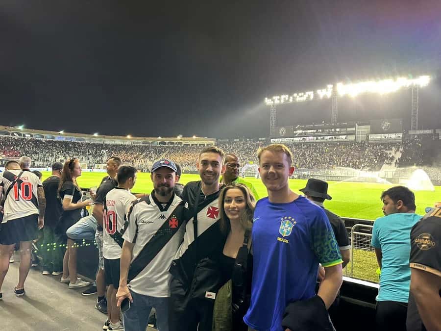 Rio de Janeiro: Attend a Vasco da Gama game with local guide - Meeting at the Vasco Mega Store, then joining the pre-match crowd