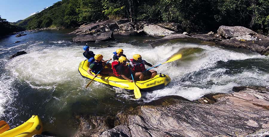 Rio de Janeiro: Guided River Rafting Tour - The river run: 12 km of rapids, calm stretches, and swim breaks