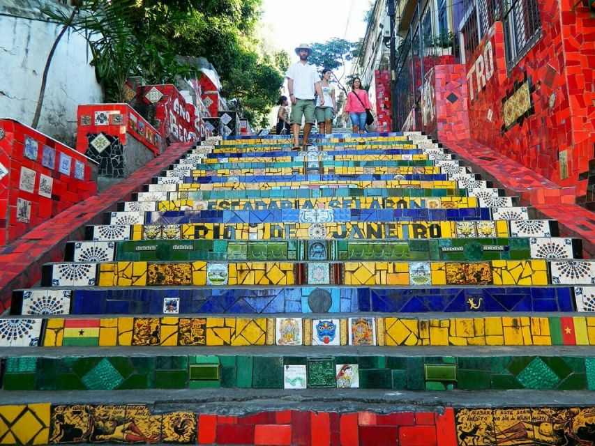 Rio de Janeiro: Half-Day Christ the Redeemer and City Tour - Selarón Steps: How the Mosaic Turns a Walk Into a Story