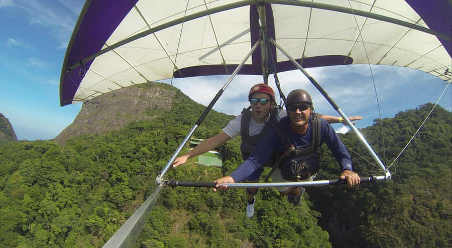 Rio de Janeiro: Hang Gliding or Paragliding Experience - The flight itself: what you will see over Tijuca, coast, Rocinha, Ipanema, and Barra