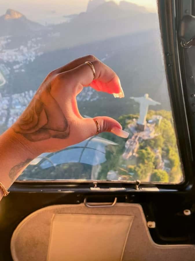Rio de Janeiro: Helicopter Flight Christ the Redeemer 30 min - From Av. das Américas to Reserva Beach and Barra Beach