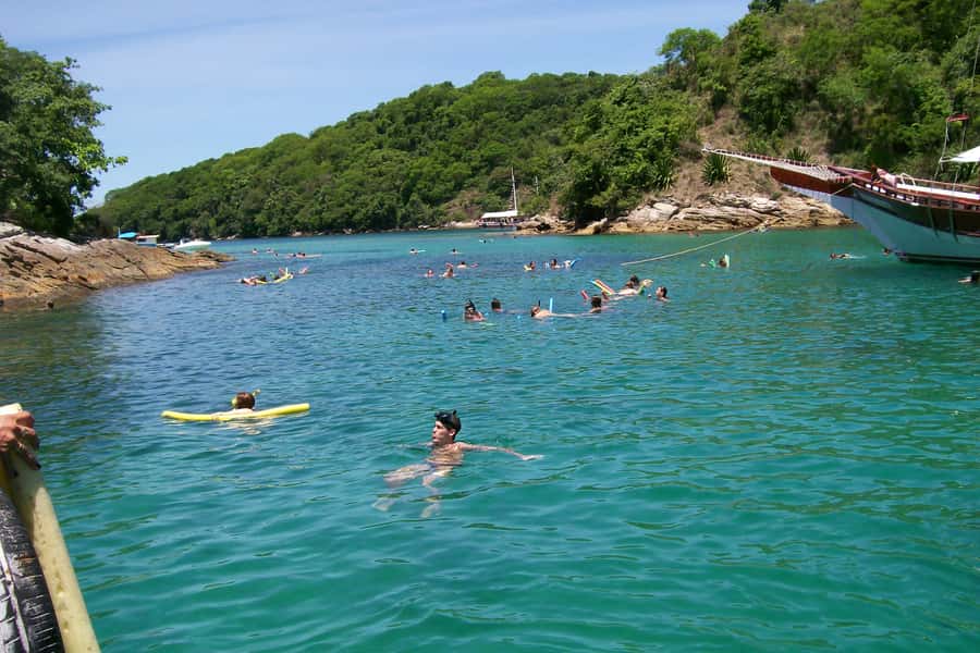 Rio de Janeiro: Ilha Grande with Boat Tour & Optional Lunch - Freguesia de Santana: the church stop at a small beach