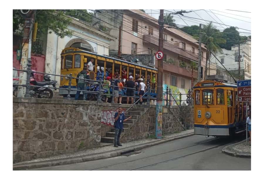 Rio de Janeiro: Lapa and Santa Teresa - Rio de Janeiro Cathedral: modern architecture with crowd-scale drama