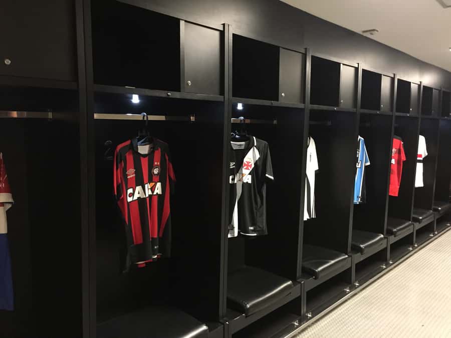 Rio de Janeiro: Maracanã Stadium Behind the Scenes Tour - Locker rooms, jersey walls, and the Brazil pride detail