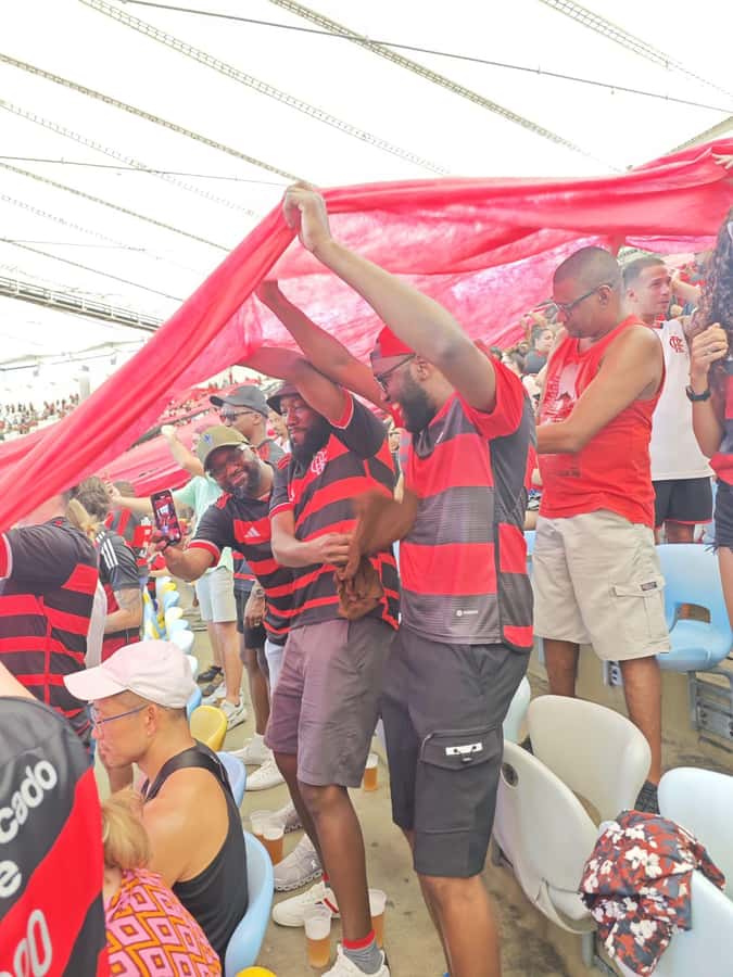 Rio de Janeiro: Maracanã Stadium Match Ticket with Drink - From Praça Varnhagem to the stadium, short walk, big build-up