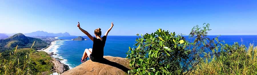 Rio de Janeiro Secluded Beaches: Hike+Swim Prainha & Grumari - Prainha beach intro and the Parque Natural Municipal da Prainha segment