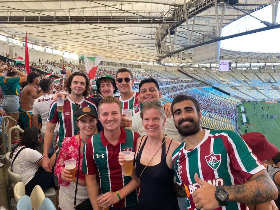 Rio: Fluminense Match at Maracanã with Guide and Ticket - The stadium approach: a guided tour with a drink and snack