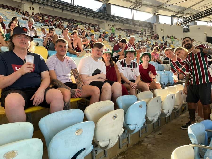 Rio: Fluminense Match at Maracanã with Guide and Ticket - The match itself: Fluminense at a short-side section