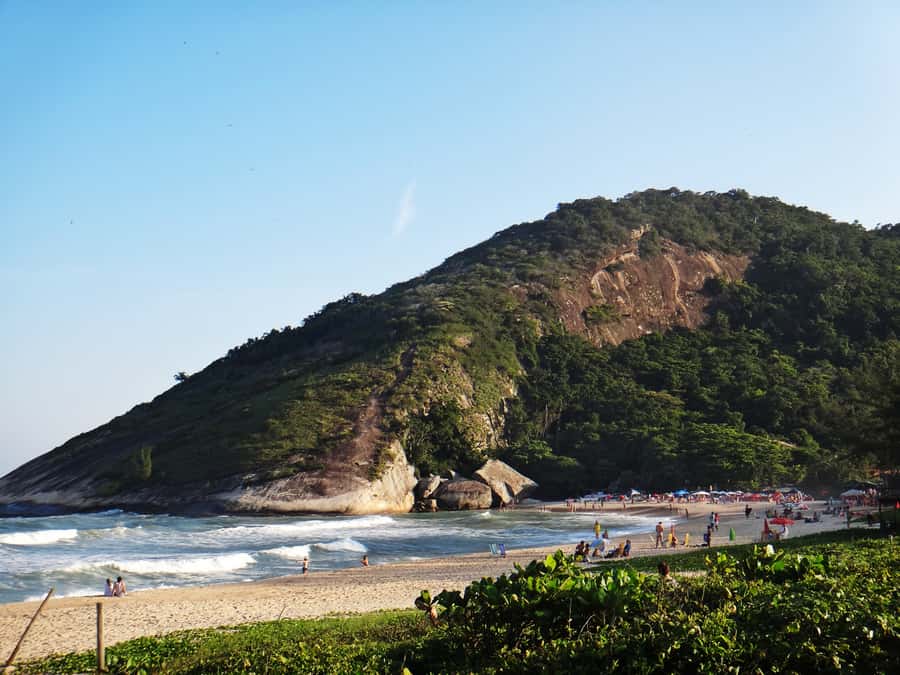 Rio's Best Hidden Beaches Small Group Tour - São Conrado and the free flight landing spot you can enjoy from the beach