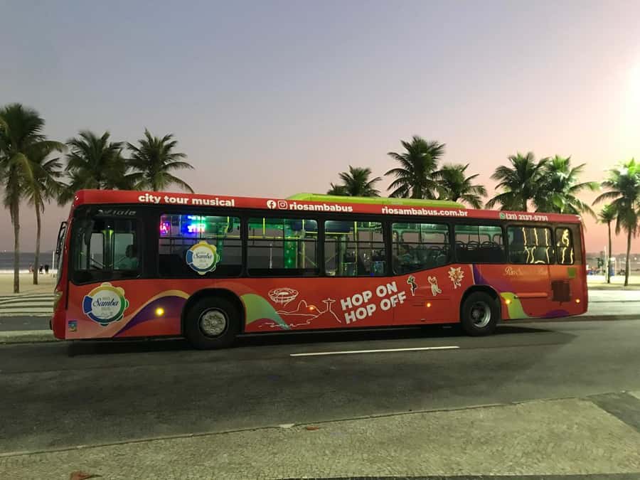 Rio Samba Bus: hop-on hop-off city tour in Rio de Janeiro - Onboard music and the guide: fun when it works, still worth it for the facts