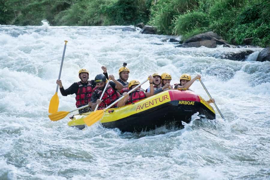 Rio: White Water Rafting Adventure tour in Rio de Janeiro - The rafting itself: 7 km and rapids at levels II to III