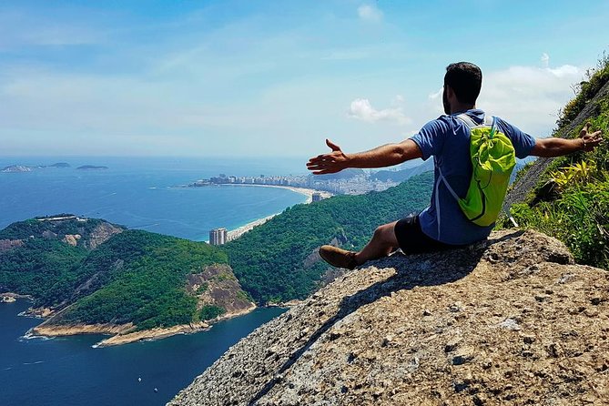 Sugarloaf Mountain Climbing Trail - The most important part: the short, protected 20 meter vertical climb