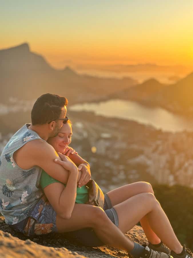 Sunrise at Morro Dois Irmãos + Vidigal Favela Experience - Morro Dois Irmãos sunrise, the view you came for
