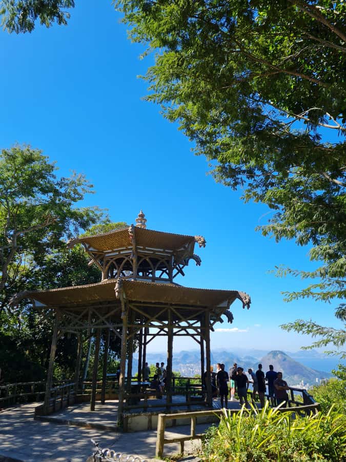 Tijuca Rain Forest - Adventure through Waterfalls & Caves - An Antique Park Building Stop: Small Pause, Big Context