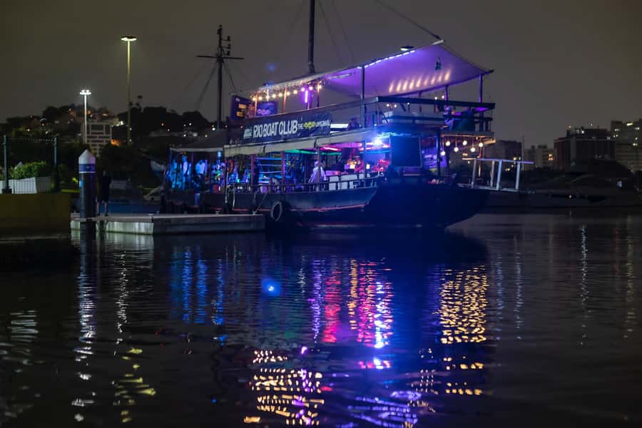 Unforgettable Boat Party - Watching the boat become a two-floor nightclub