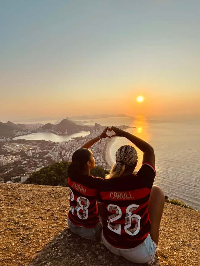 Vidigal Favela Tour - Views Over Rio: Ipanema and Morro Dois Irmãos From the Right Angle